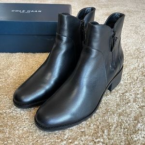 Cole Haan Waterproof Leather Bootie size 8